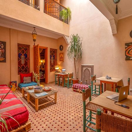 Riad Majdoulina Chez Jiji مراكش المظهر الخارجي الصورة
