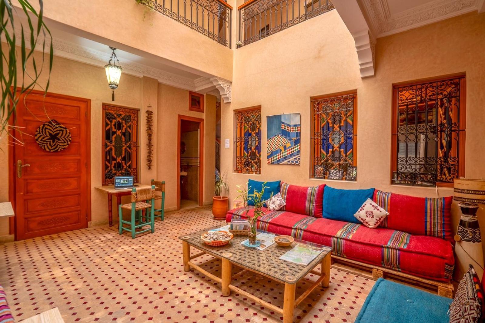 Riad Majdoulina Chez Jiji مراكش المظهر الخارجي الصورة